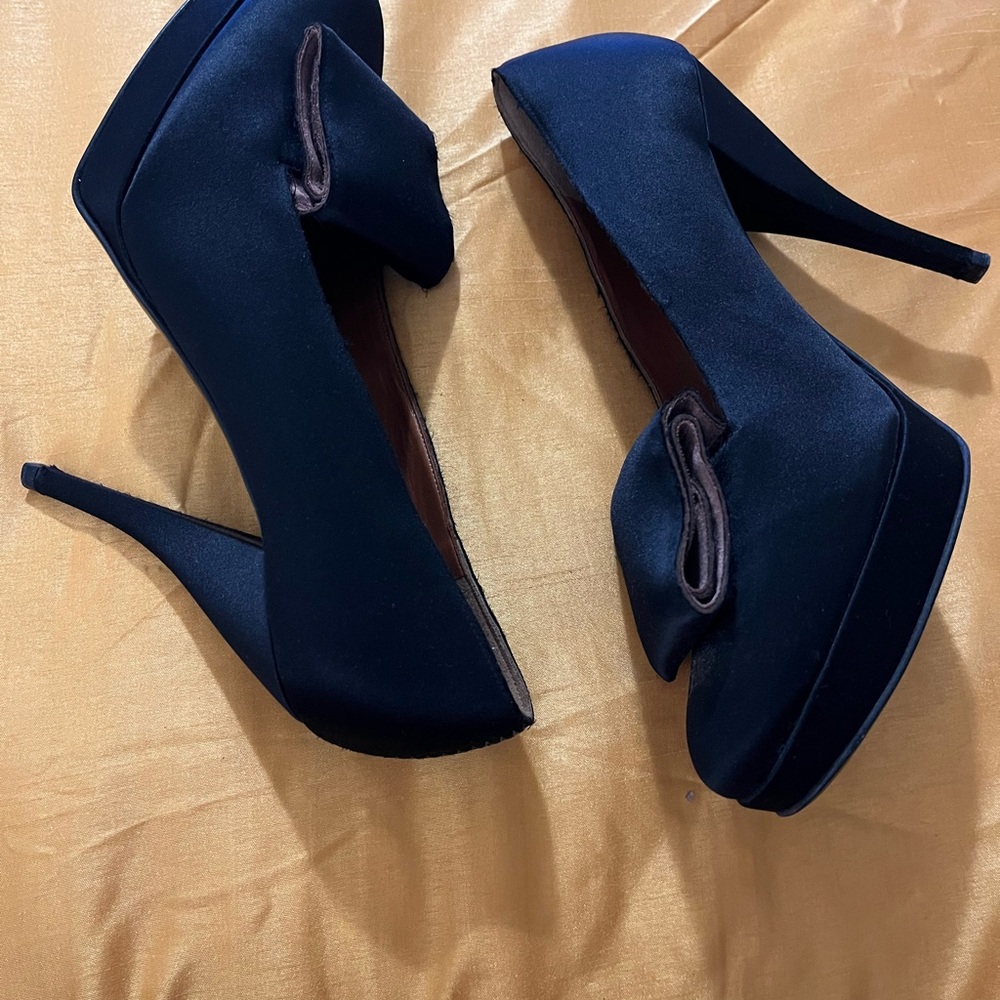 Elegant Black High Heel Women's Shoes